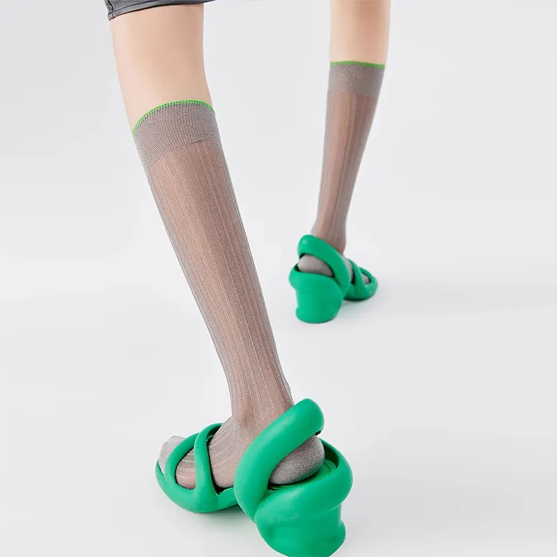 ALMOND ROCKS Mid Calf Socks Women's 1 Pack-5