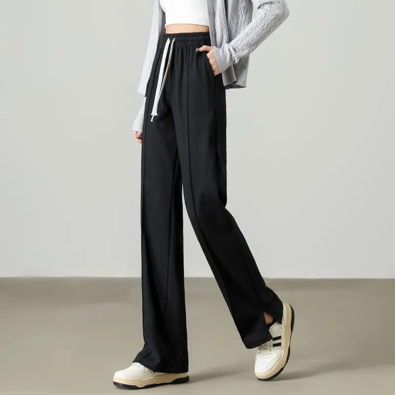 Ya Sheep People Casual Pants Women's Black-6