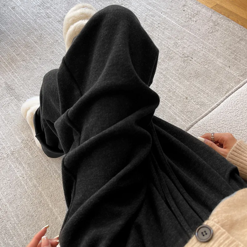 Ya Sheep People Casual Pants Women's Black-27