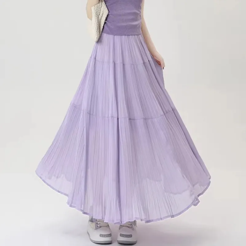Ya Sheep People Casual Long Skirt Women's-9