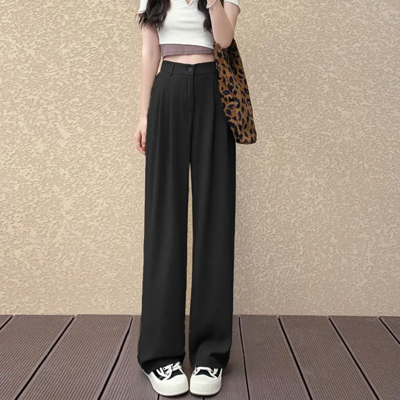 Ya Sheep People Casual Pants Women's Black-3