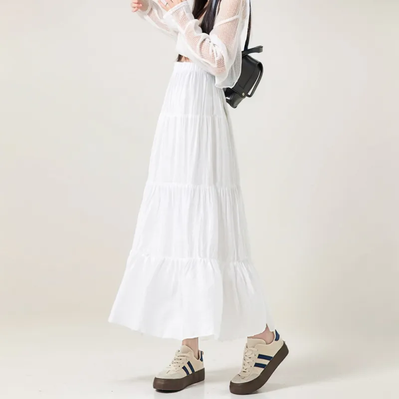 Ya Sheep People Casual Long Skirt Women's-23