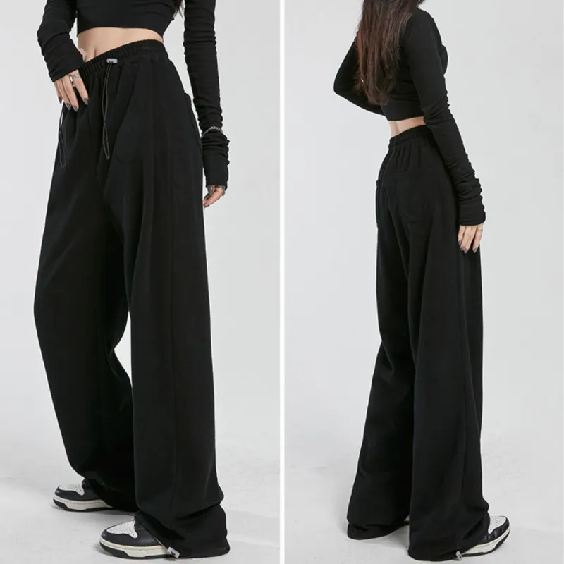 Ya Sheep People Casual Pants Women's Black-20