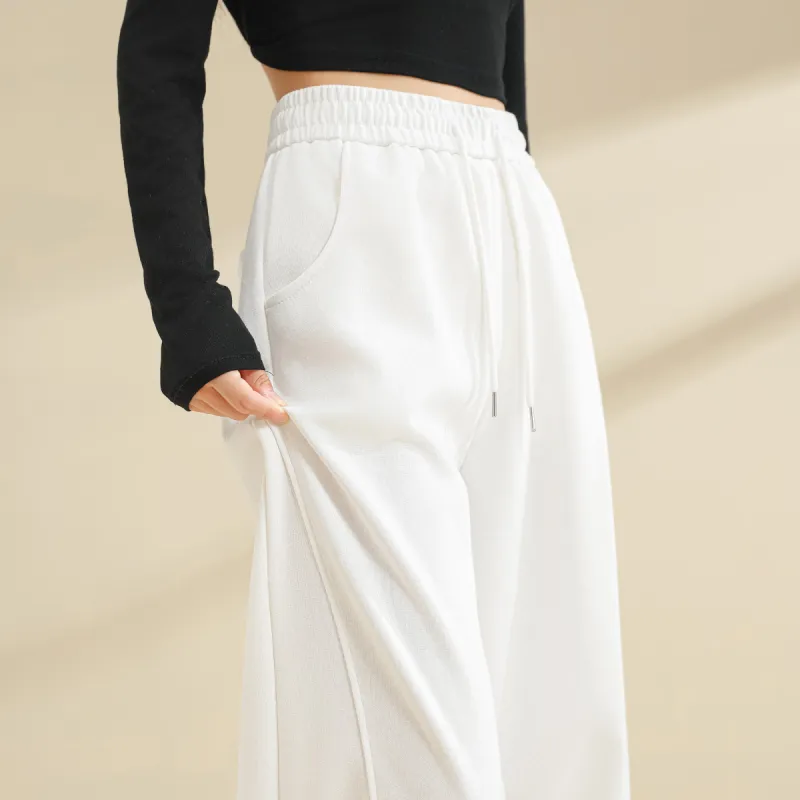 Ya Sheep People Casual Pants Women's Light Gray-15