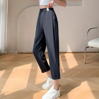 Ya Sheep People Casual Pants Women's Dark Gray
