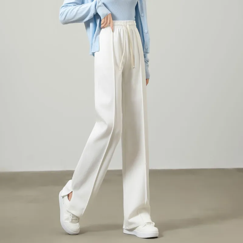 Ya Sheep People Casual Pants Women's White-16