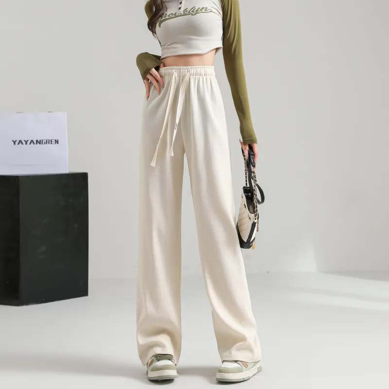 Ya Sheep People Casual Pants Women's Ecru-7