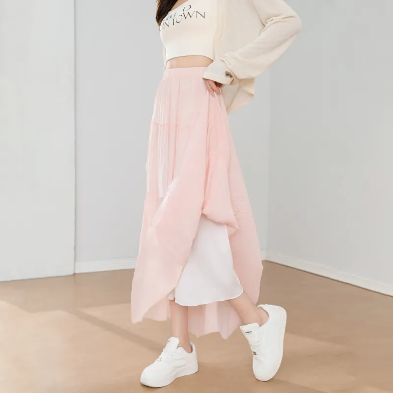 Ya Sheep People Casual Long Skirt Women's-16