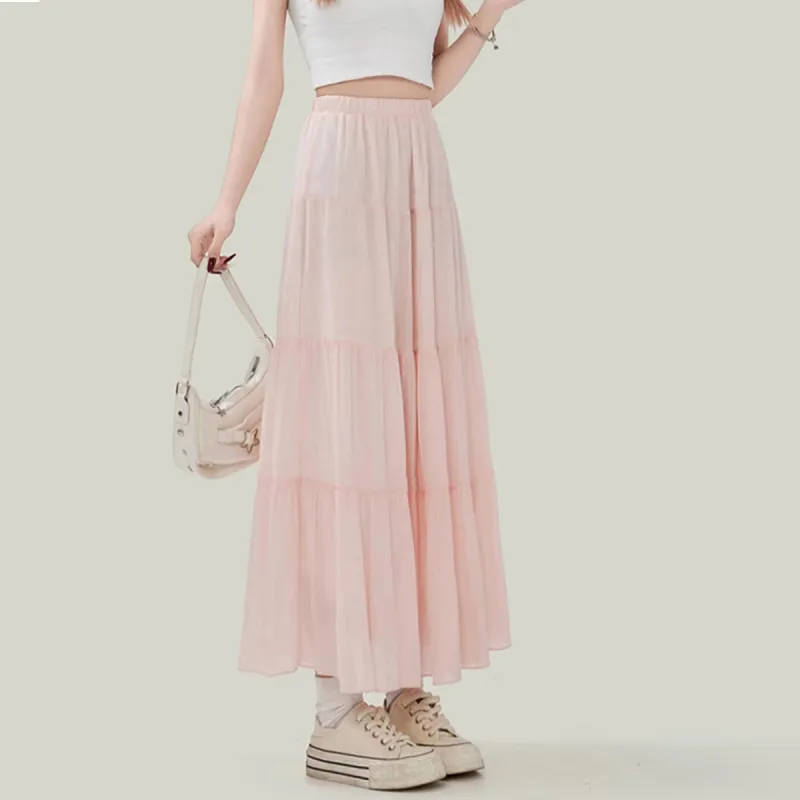 Ya Sheep People Casual Long Skirt Women's-13