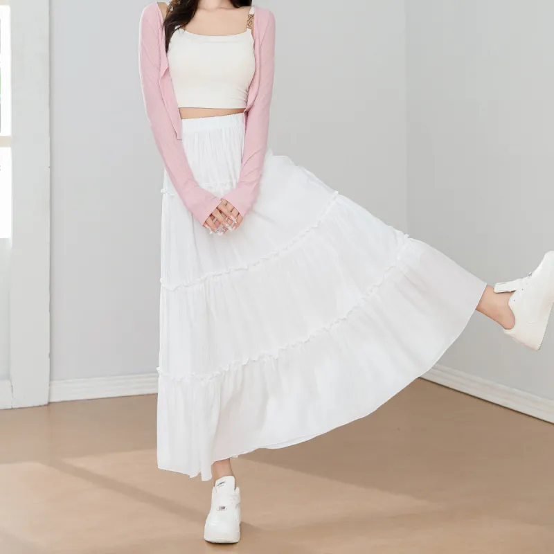 Ya Sheep People Casual Long Skirts Women's-6