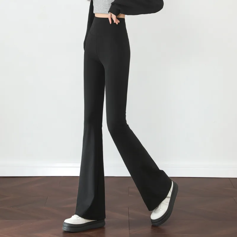 Ya Sheep People Casual Pants Women's Black-8