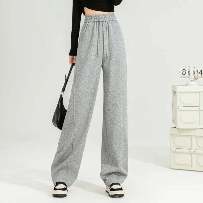 Ya Sheep People Casual Pants Women's Light Gray-2
