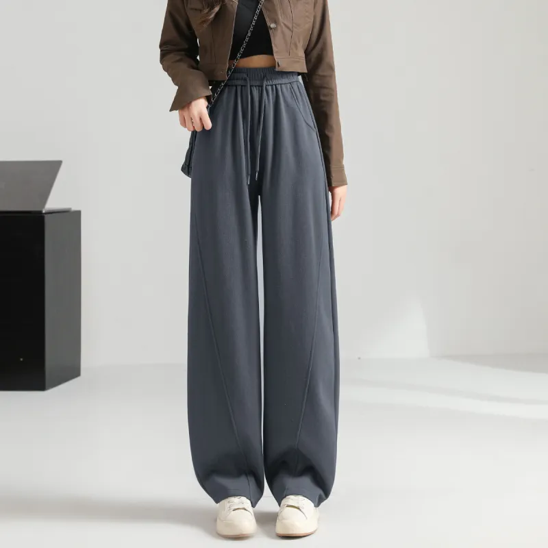 Ya Sheep People Casual Pants Women's Light Gray-35
