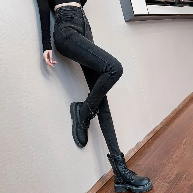Ya sheep people Jeans Unisex-8