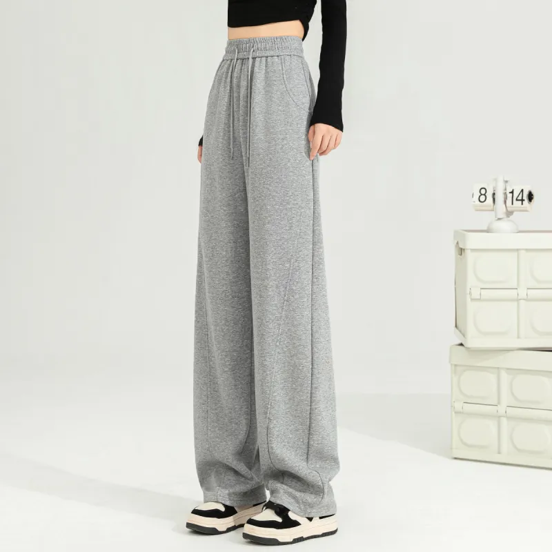 Ya Sheep People Casual Pants Women's Light Gray-1
