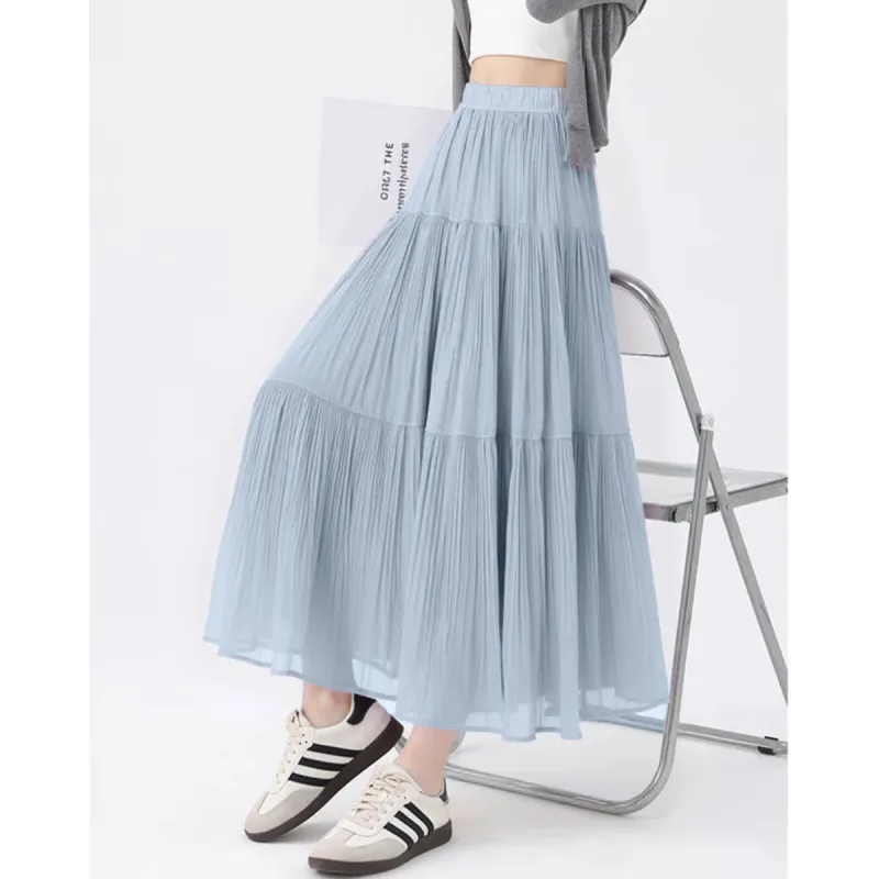 Ya Sheep People Casual Long Skirt Women's-5
