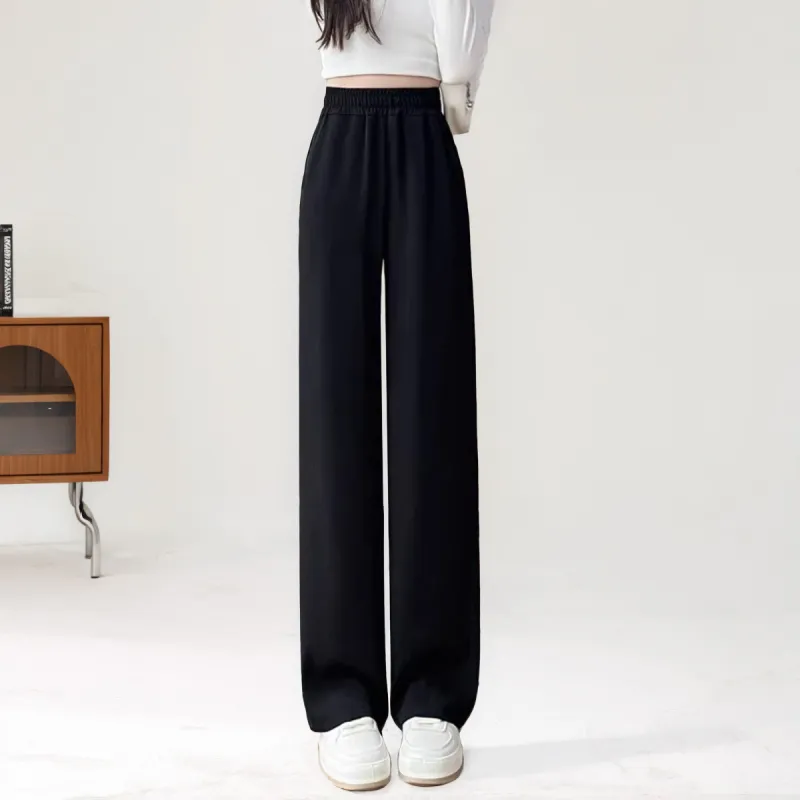 Ya Sheep People Casual Pants Women's Black-8
