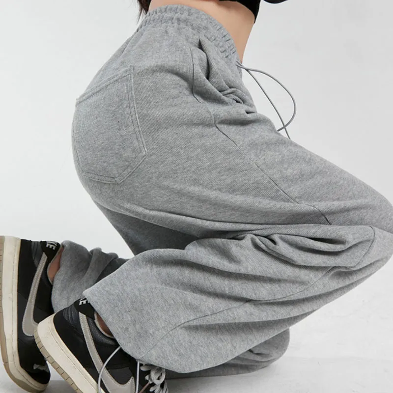Ya Sheep People Casual Pants Women's Black-47