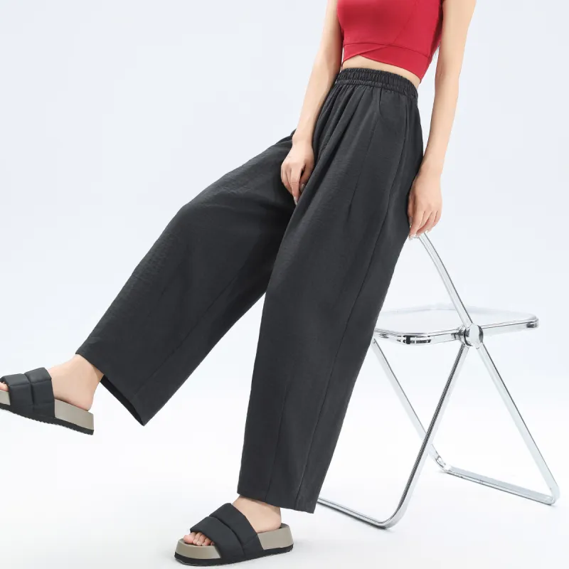 Ya Sheep People Casual Pants Women's Black-11