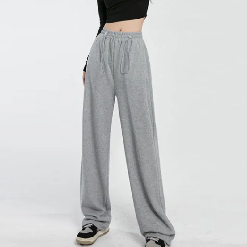 Ya Sheep People Casual Pants Women's Black-49