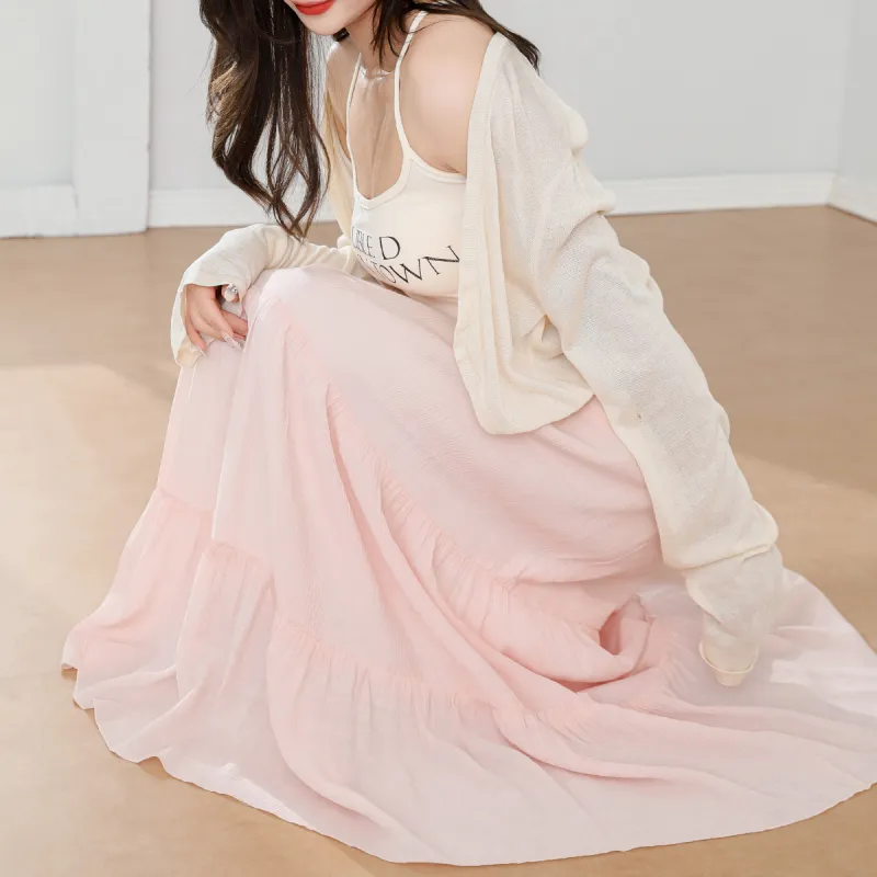 Ya Sheep People Casual Long Skirt Women's-10