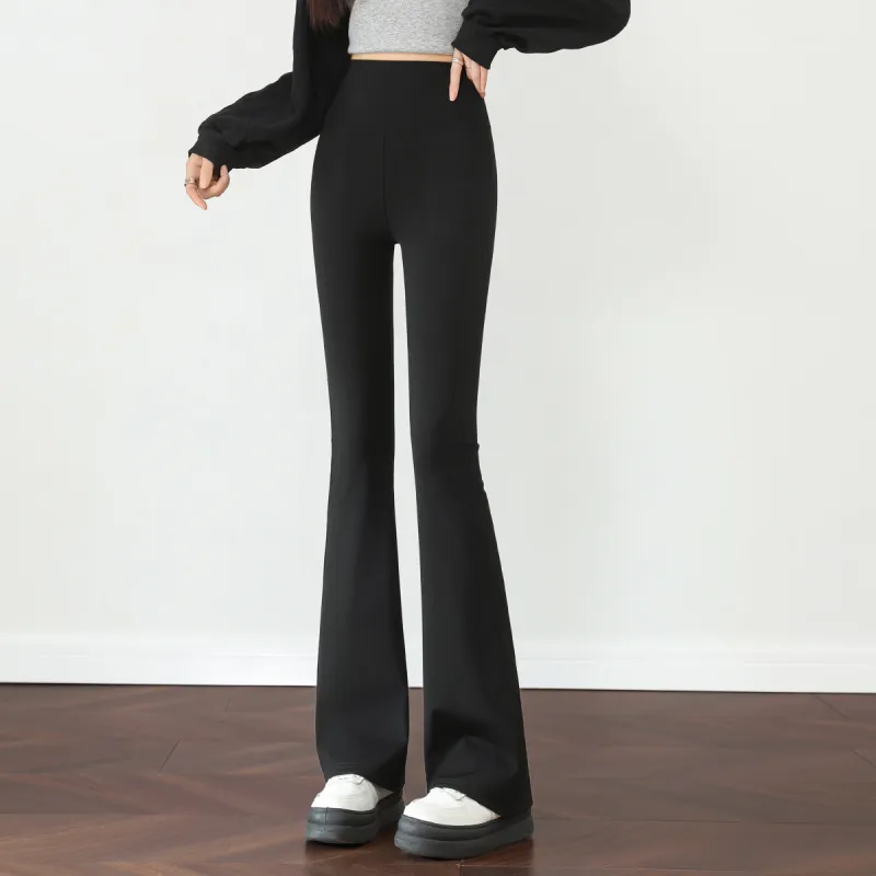 Ya Sheep People Casual Pants Women's Black-9