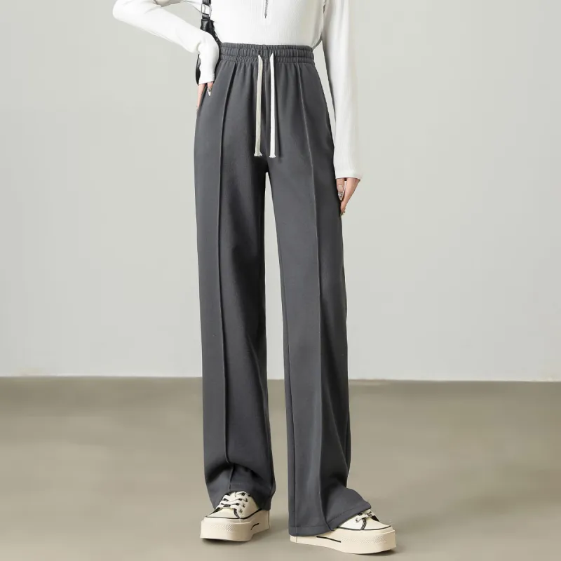 Ya Sheep People Casual Pants Women's Black-15