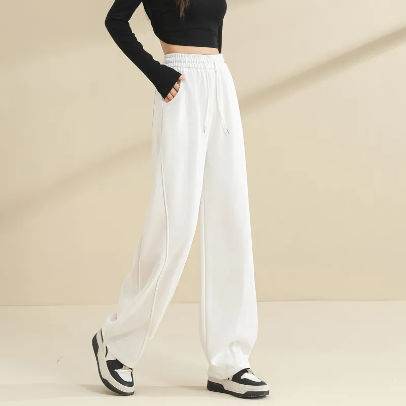 Ya Sheep People Casual Pants Women's Light Gray-22