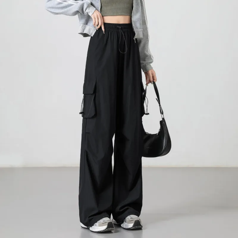 Ya Sheep People Casual Pants Women's Black-3