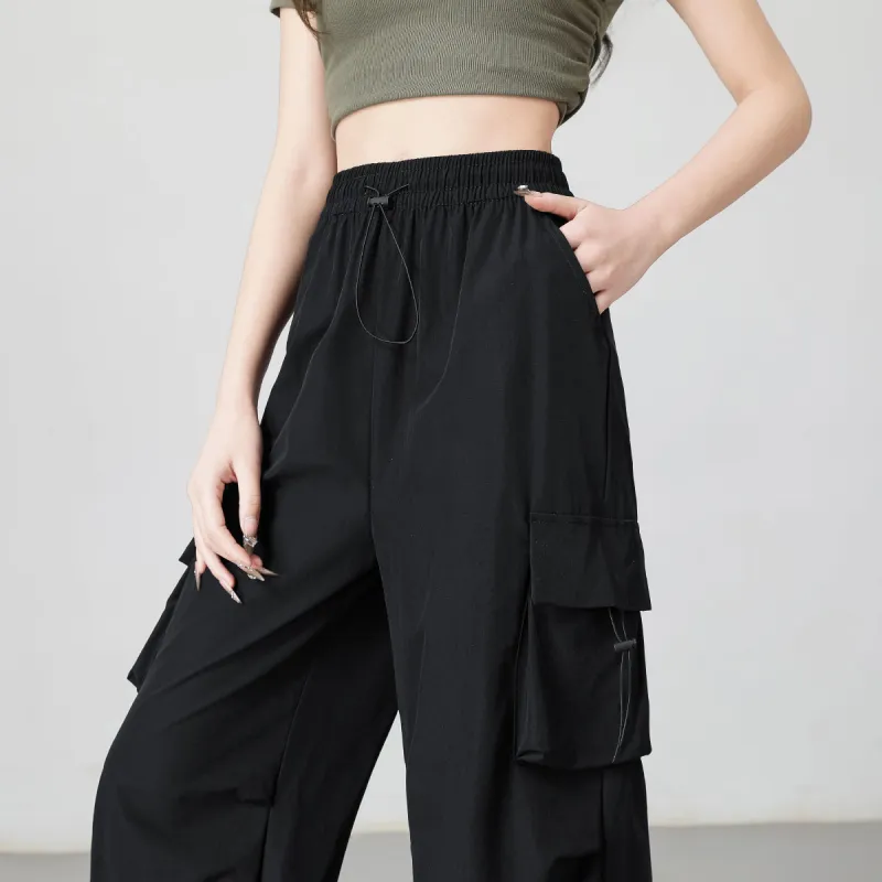Ya Sheep People Casual Pants Women's Black-5
