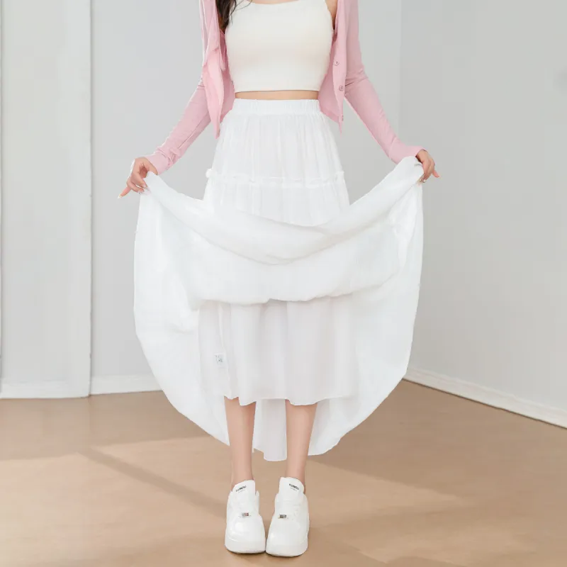 Ya Sheep People Casual Long Skirts Women's-7