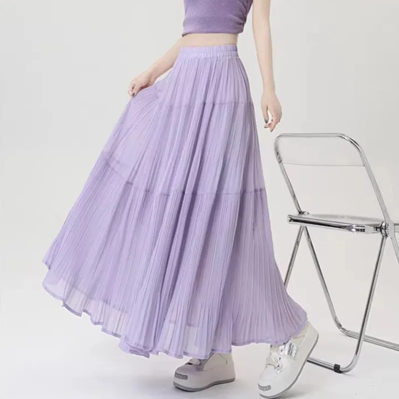 Ya Sheep People Casual Long Skirt Women's-7