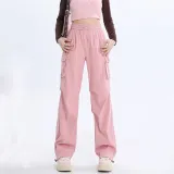 Pink No Fleece-Lined-Petite