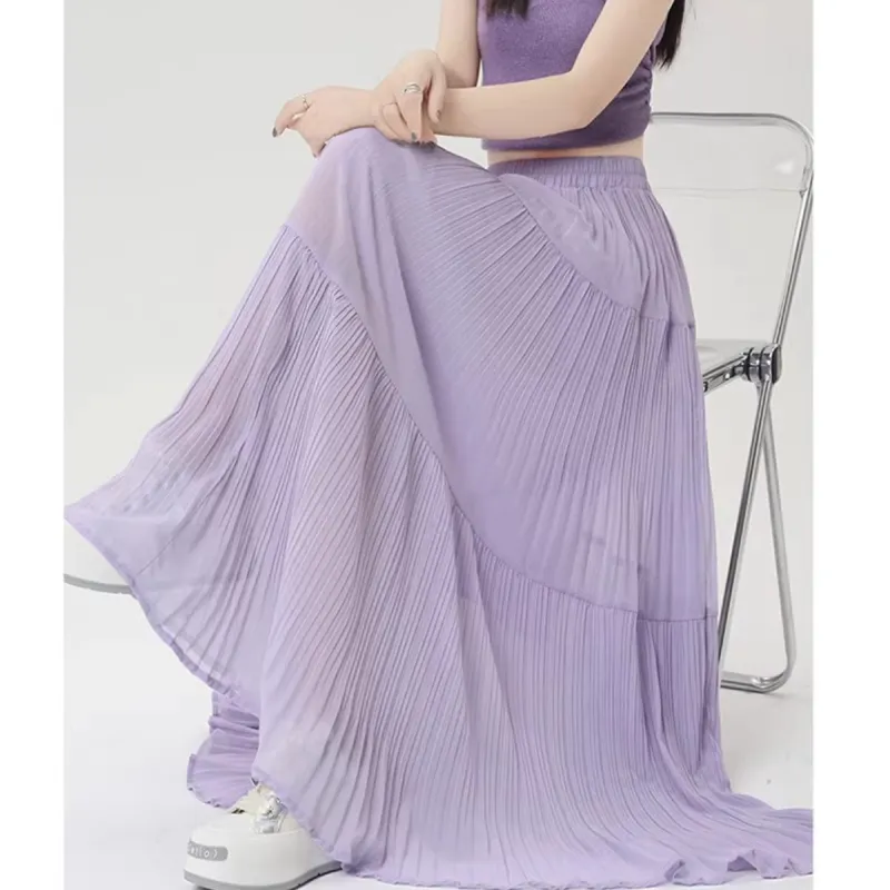 Ya Sheep People Casual Long Skirt Women's-13