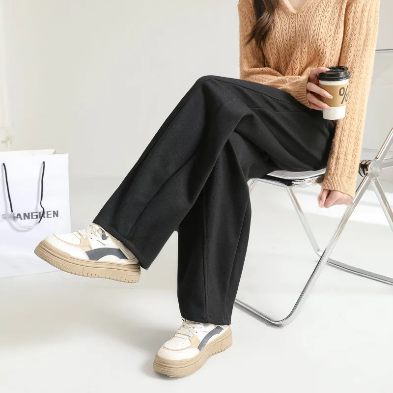 Ya Sheep People Casual Pants Women's Light Gray-52