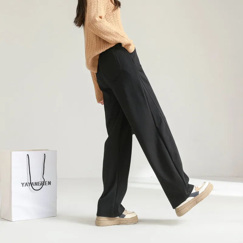 Ya Sheep People Casual Pants Women's Light Gray-55