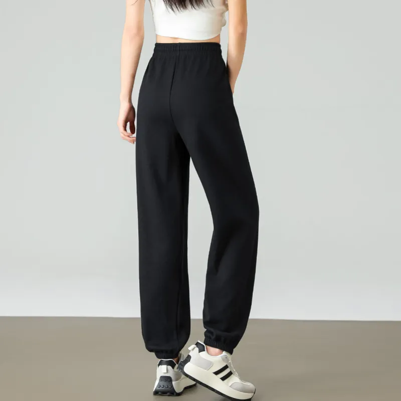 Ya Sheep People Casual Pants Women's Black-4