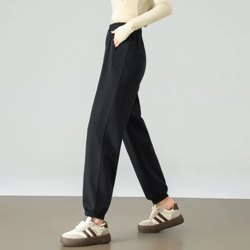 Ya Sheep People Casual Pants Women's Black-10