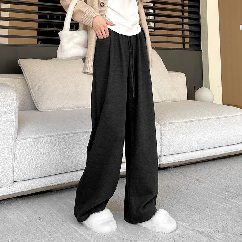 Ya Sheep People Casual Pants Women's Black-34
