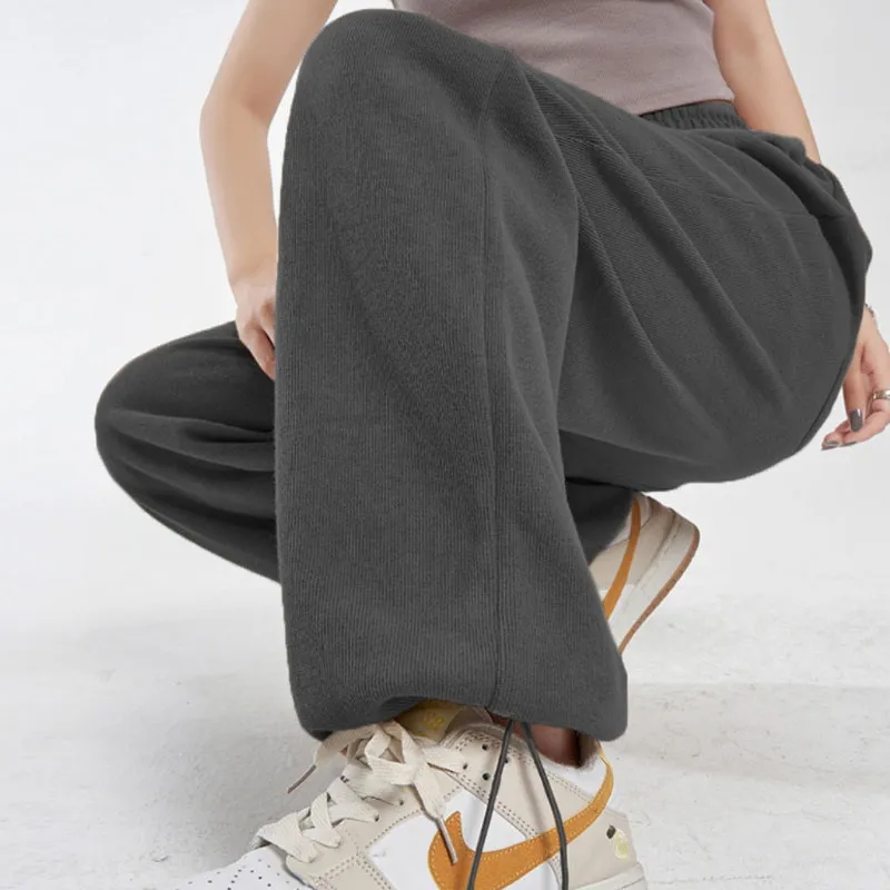Ya Sheep People Casual Pants Women's Black-24