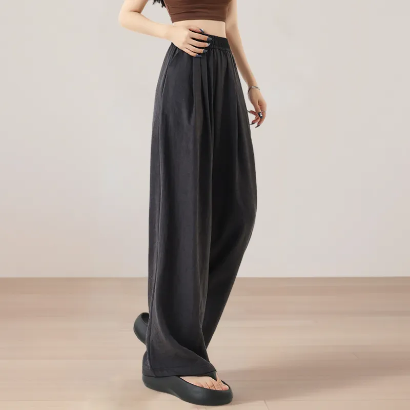 Ya Sheep People Casual Pants Women's Black-2