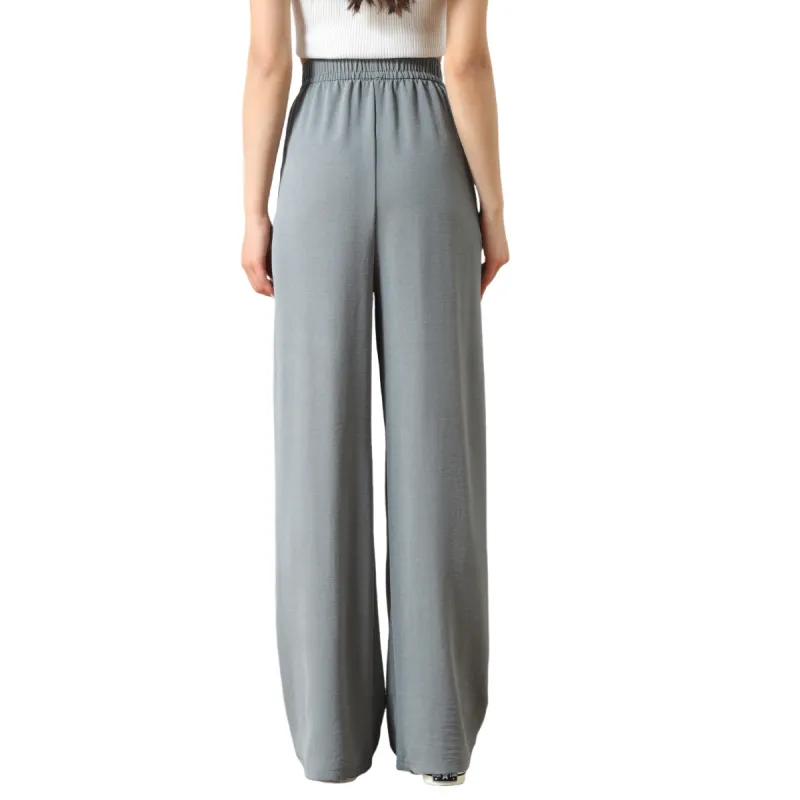 Ya Sheep People Casual Pants Women's Gray-6
