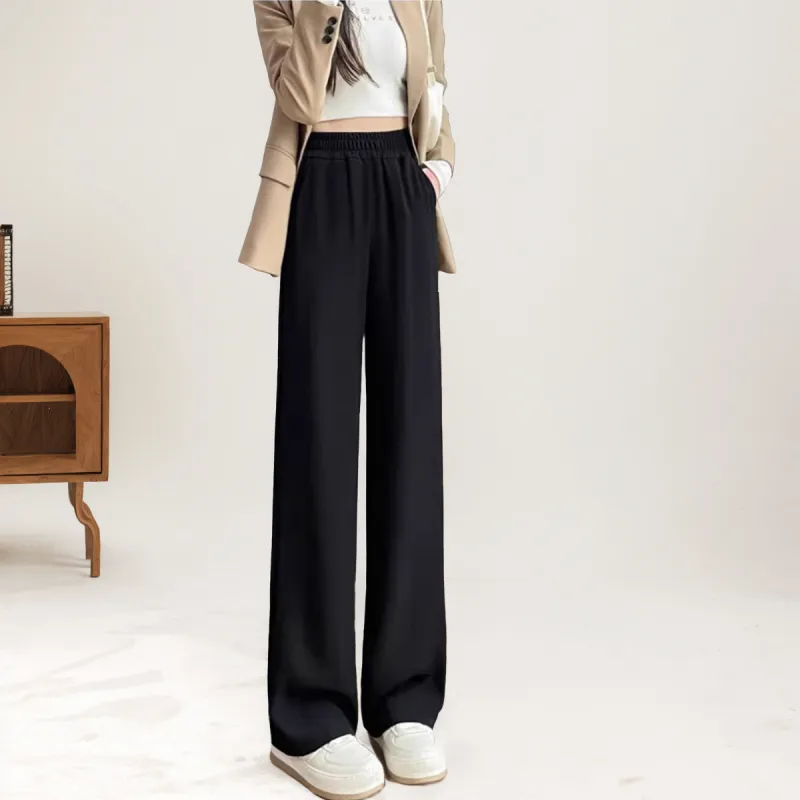 Ya Sheep People Casual Pants Women's Black-7