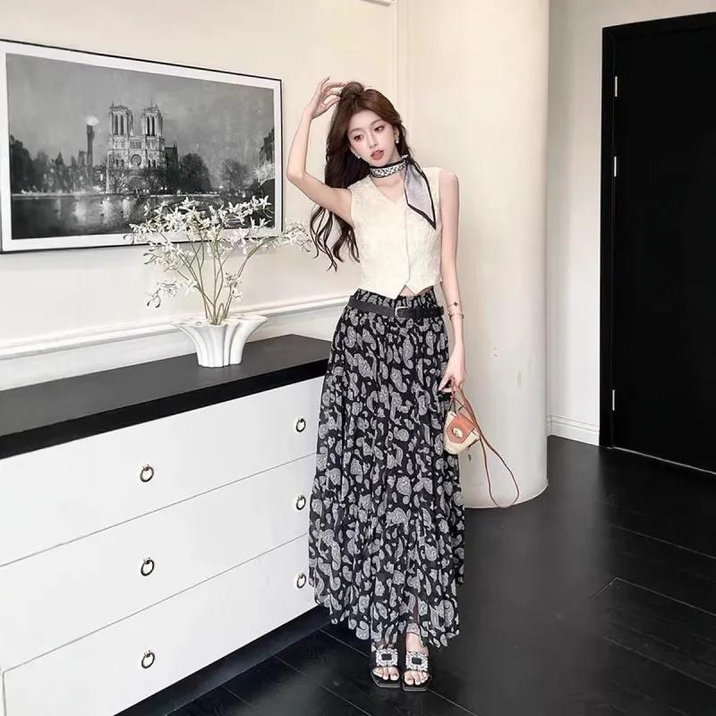 Yvetteclassic Skirt Set Women's-3