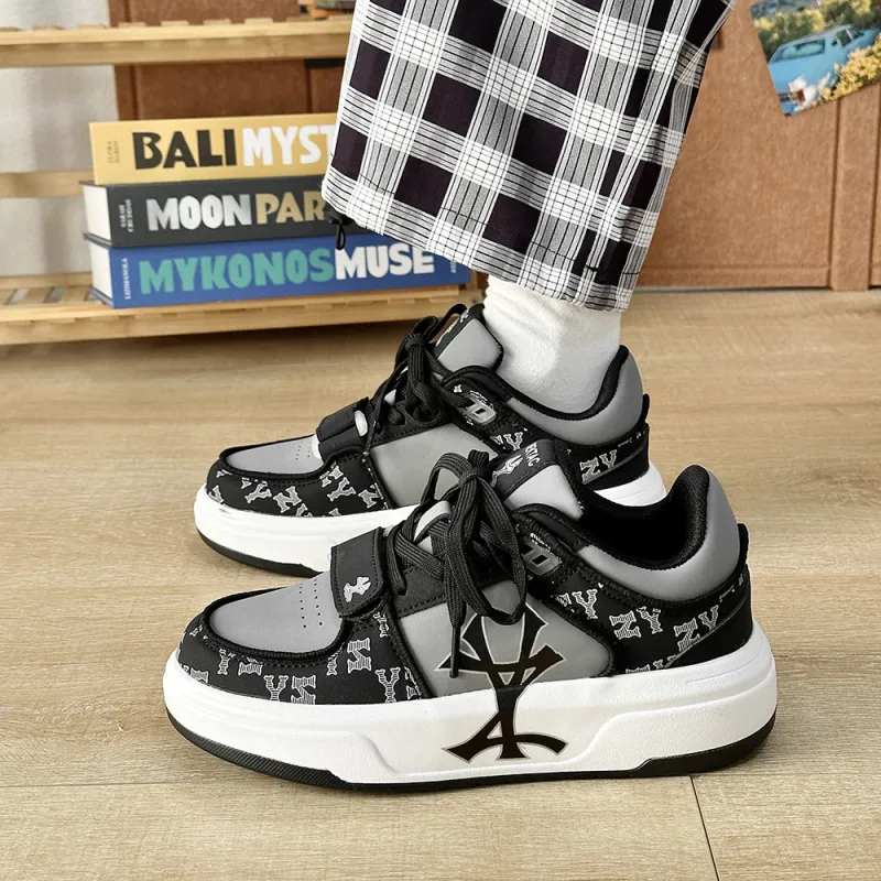 LIANGHUO Anti-Slip And Wear-Resistant Lightweight Low-Top Skateboard Shoes Unisex-2