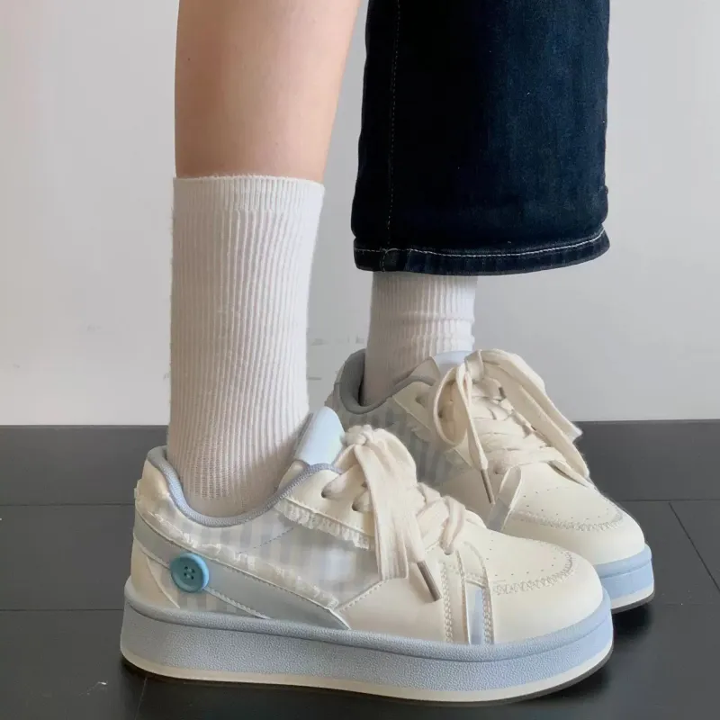 LIANGHUO Slip Resistant Cushioning With Impact Resistance Low Top Skateboard Shoes Women's-9