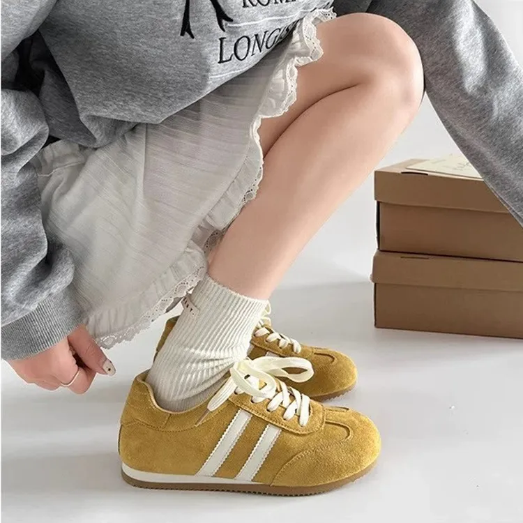 LIANGHUO Cushioning, Slip Resistant, Lightweight Low Top Casual Shoes Women's-14