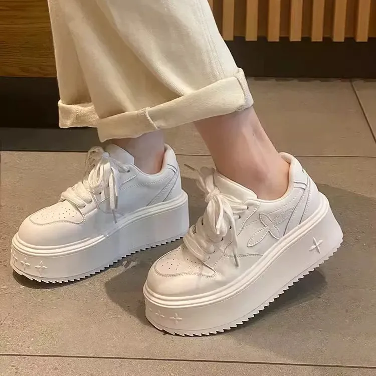 LIANGHUO Slip Resistant Cushioning With Impact Resistance Low Top Skateboard Shoes Women's-5