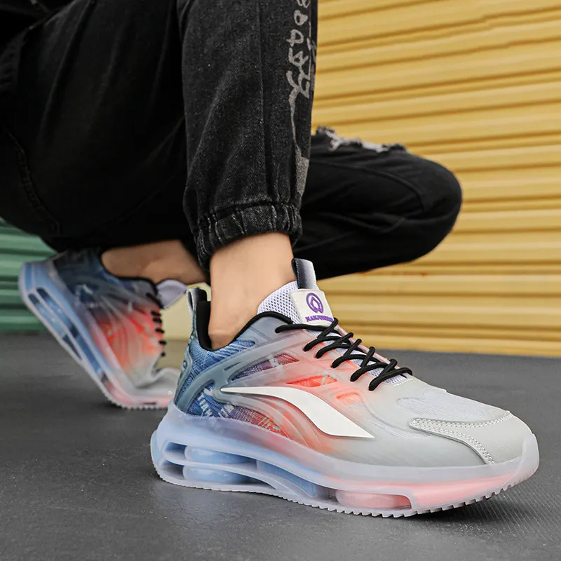 LIANGHUO Cushioning Anti-Slip Wear-Resistant Impact-Resistant Low-Top Running Shoes Unisex-10