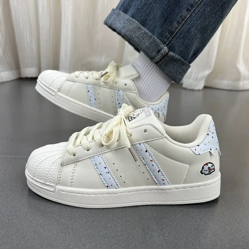 LIANGHUO Cushioning, Impact Resistance, Abrasion Resistant, Slip Resistant Low Top Skateboard Shoes Unisex-3